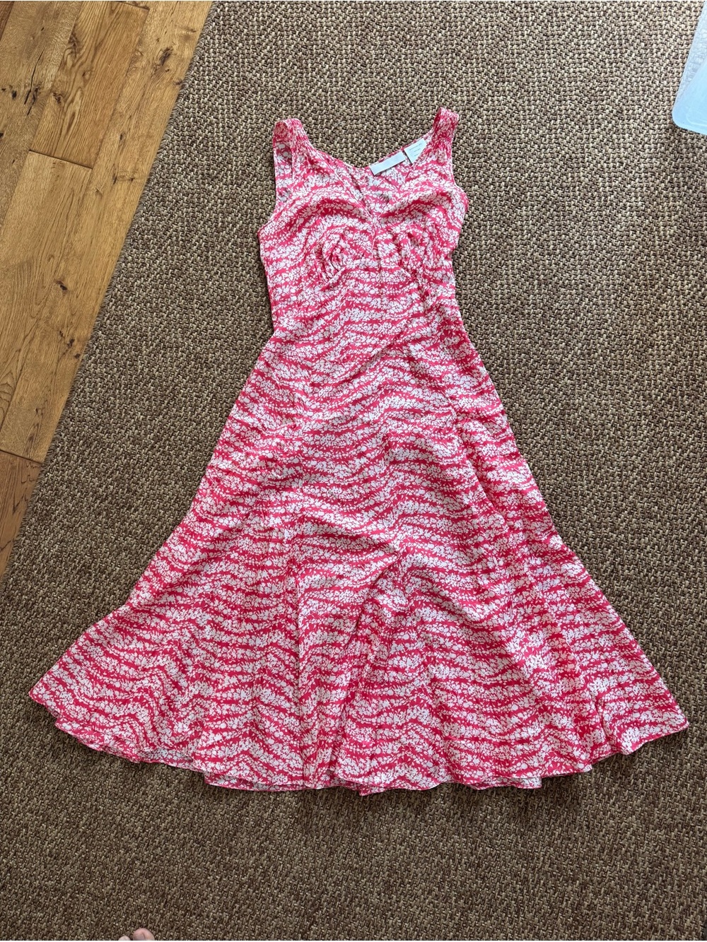 Nicole Fargo silk dress SZ (4)